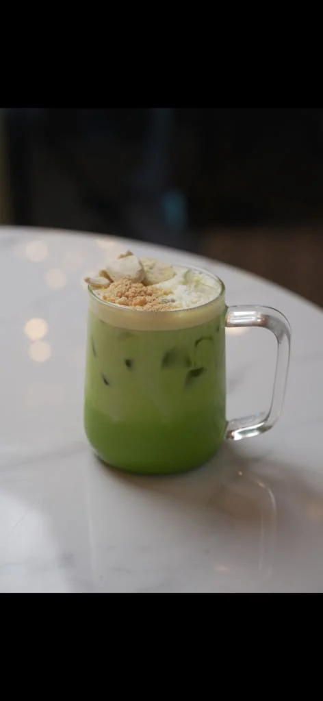 Banana Matcha Cream
