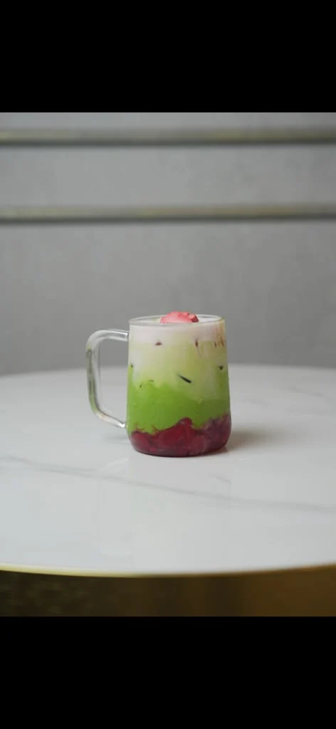Strawberry Matcha Swirl